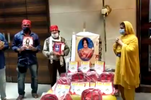 School Bag And Books Distribution – Shri Radhe Maa